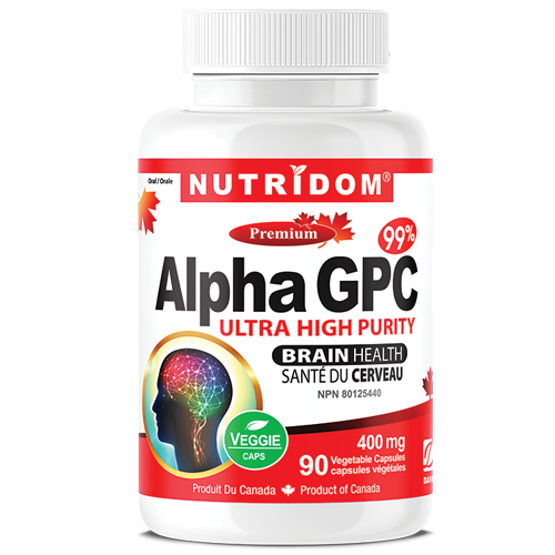 Nutridom Alpha GPC 400mg 90 Vcaps