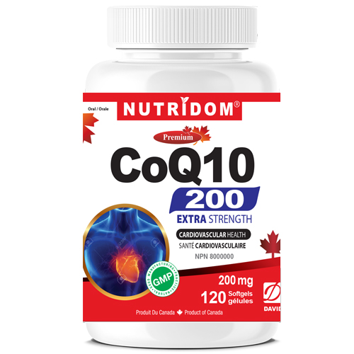 Nutridom CoQ10 200mg 120Vcaps