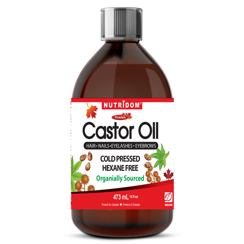 Nutridom Organic Castor Oil 16oz