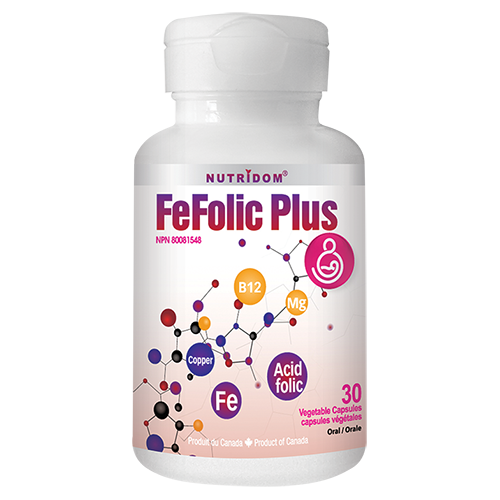 FeFolic Plus 30 caps