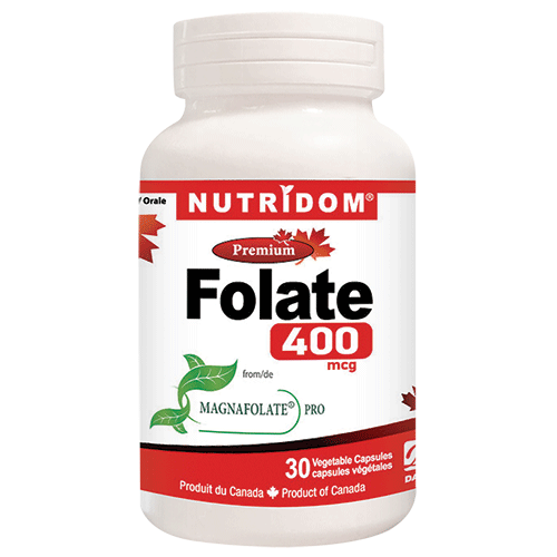 Nutridom Folate 400 30Vcaps