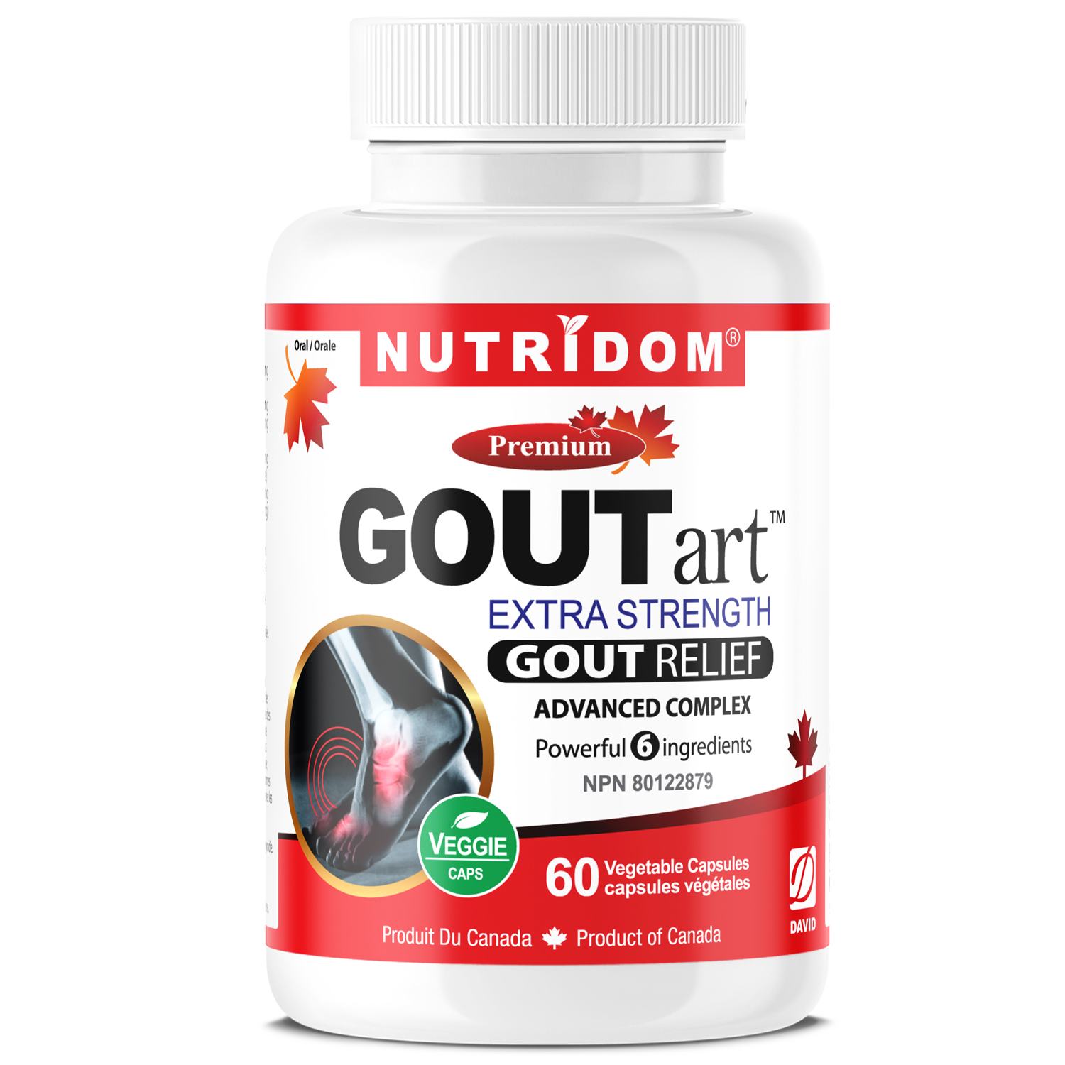 Nutridom Goutart 60 Vcaps