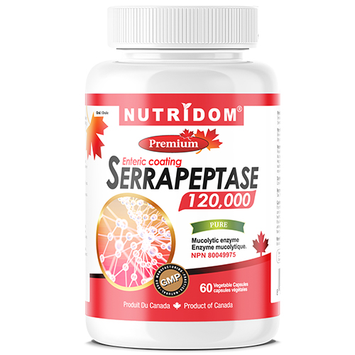 Nutridom Serrapeptase 120,000 unit