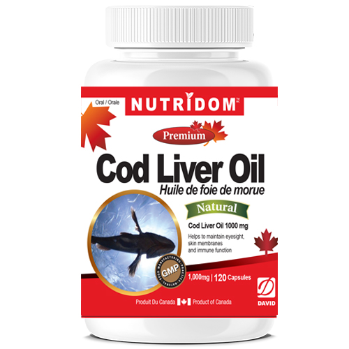 Nutridom Cod Liver Oil 300 Soft gels